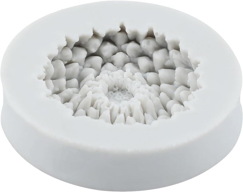 TAOXIBEI Flower Polymer Clay Mold Chrysanthemum Clay Molds Chrysanthemum Flower Silicone Mold for DIY Crafts Air Dry Plaster Jewelry Making Epoxy Resin Casting - Image 3